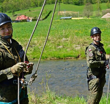 Obóz w Myczkowcach klasy drugie