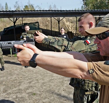 Szkolenie kadetów w ramach ZS Strzelec