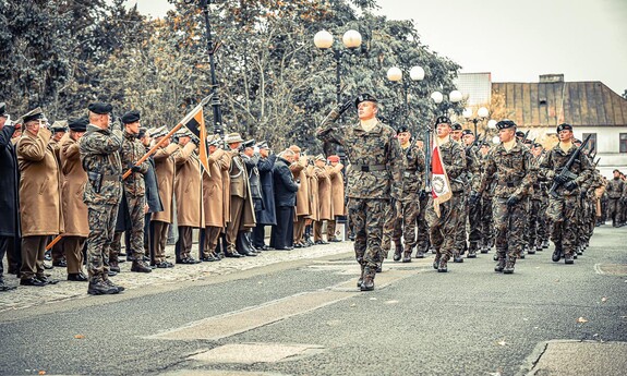 Święto 1 Warszawskiej Brygady Pancernej